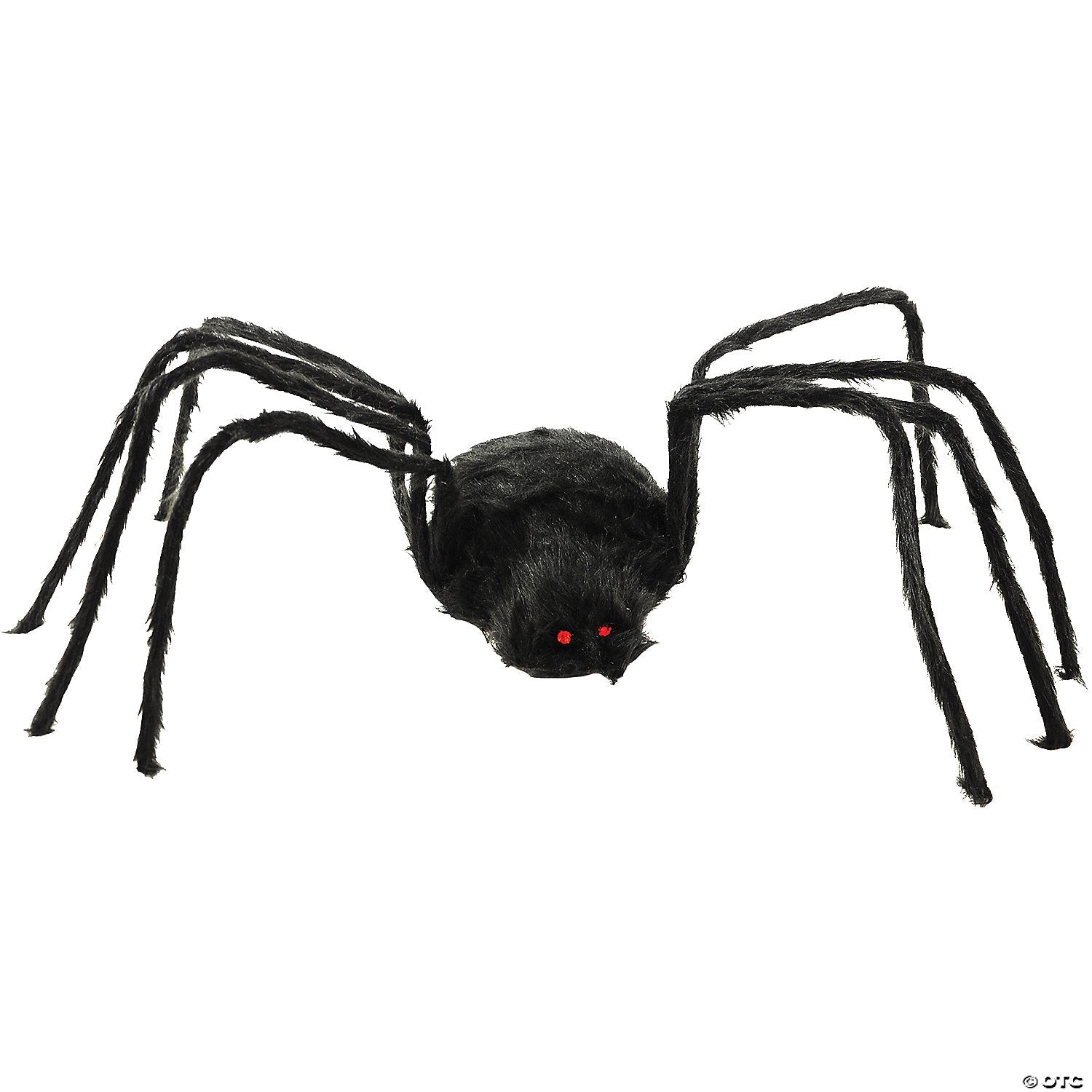 80 Black Furry Spider Prop 7579