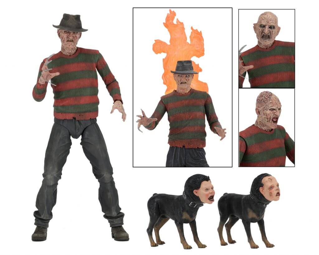 A NIGHTMARE ON ELM ST NECA Freddy Krueger 7 inch Action Figure Ult