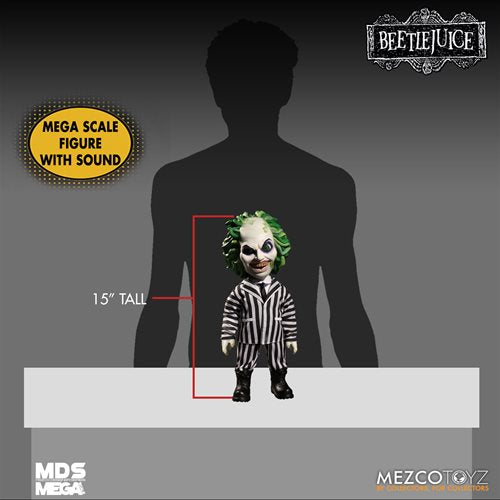 BEETLEJUICE | 15 Inch Talking Doll-Action Figure-MZ90403-Classic Horror Shop