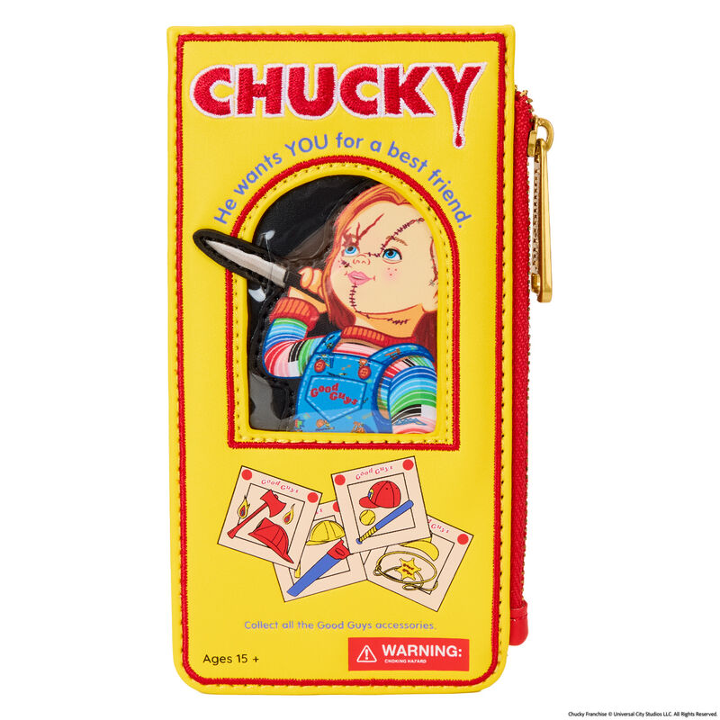 CHILD'S PLAY | Chucky Good Guys Box Large Card Holder Wallet - by Loun