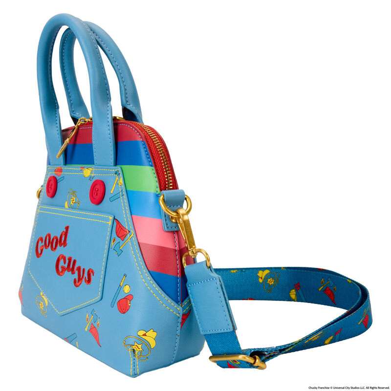 CHILD'S PLAY | Good Guys Overalls Loungefly Crossbody Bag-Bag-LFCKTB0001-Classic Horror Shop