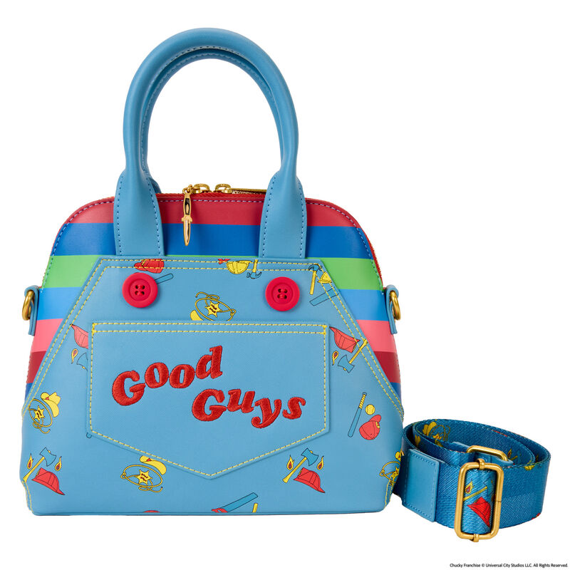 CHILD'S PLAY | Good Guys Overalls Loungefly Crossbody Bag-Bag-LFCKTB0001-Classic Horror Shop