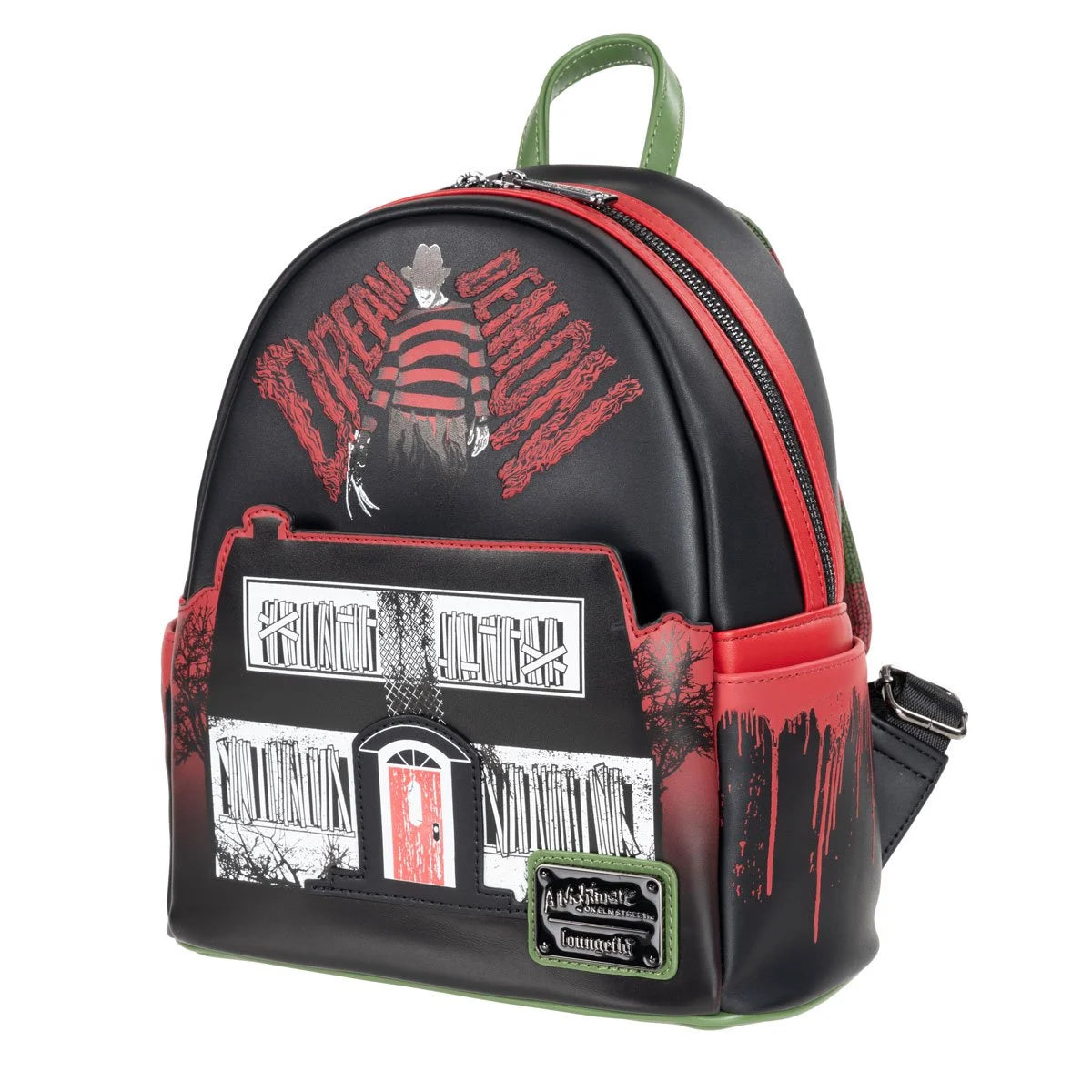 A NIGHTMARE ON ELM ST | Freddy Krueger Loungefly Mini-Backpack - Limited Edition!-Bag-LFNOEBK007-Classic Horror Shop