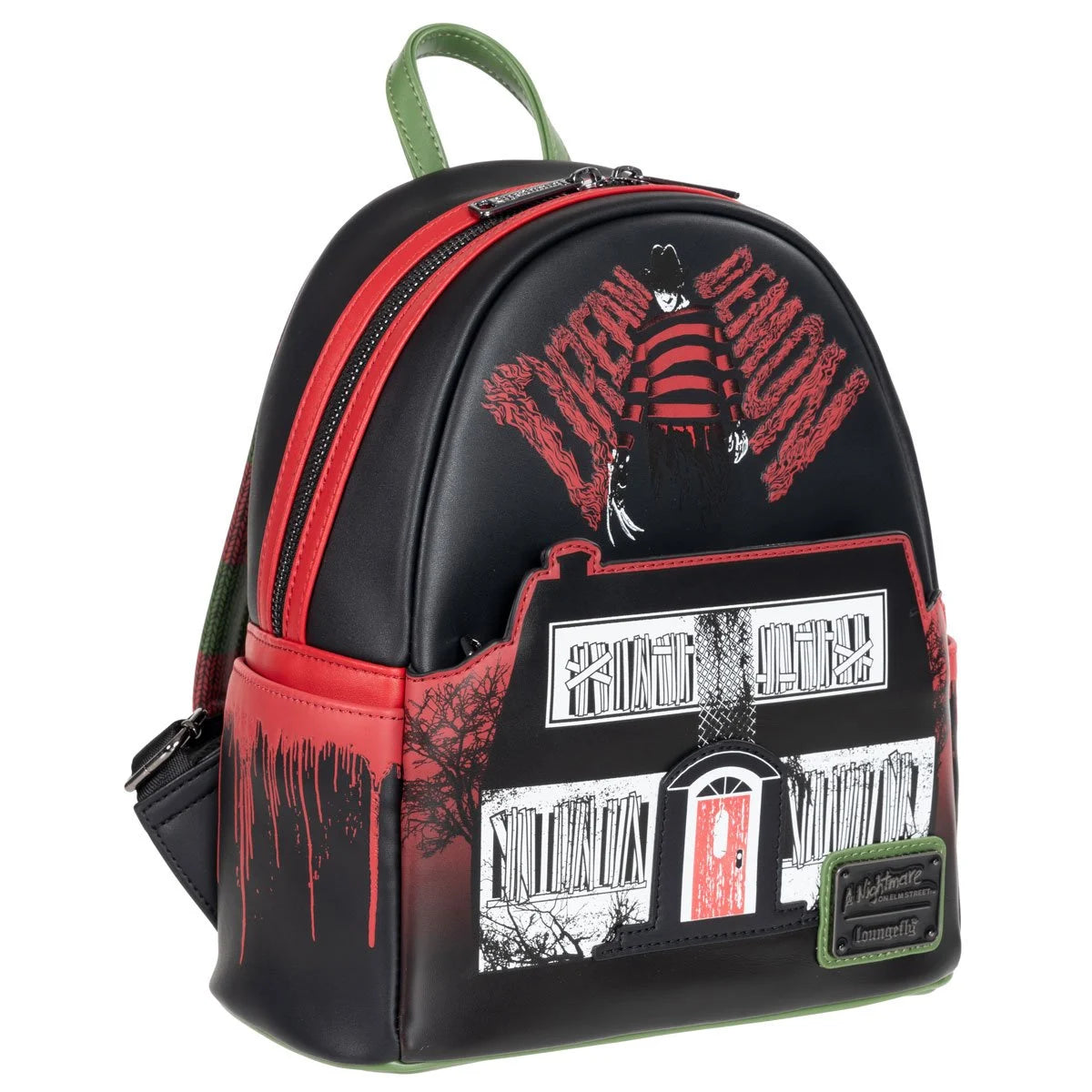 A NIGHTMARE ON ELM ST | Freddy Krueger Loungefly Mini-Backpack - Limited Edition!-Bag-LFNOEBK007-Classic Horror Shop