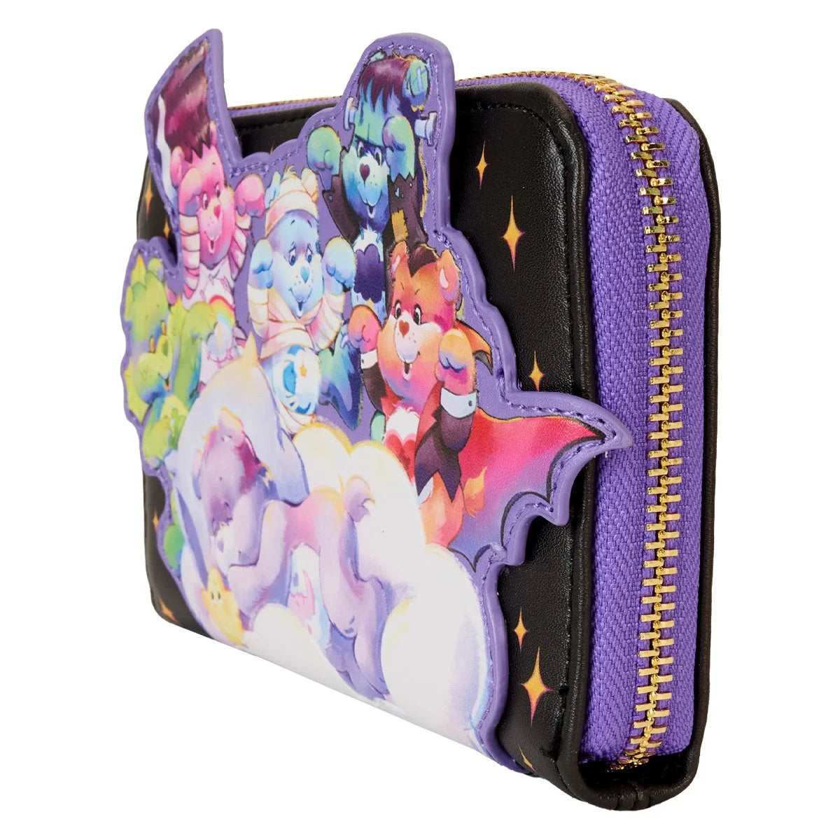 CARE BEARS UNIVERSAL MONSTERS Scary Dreams Loungefly Zip Around Wallet