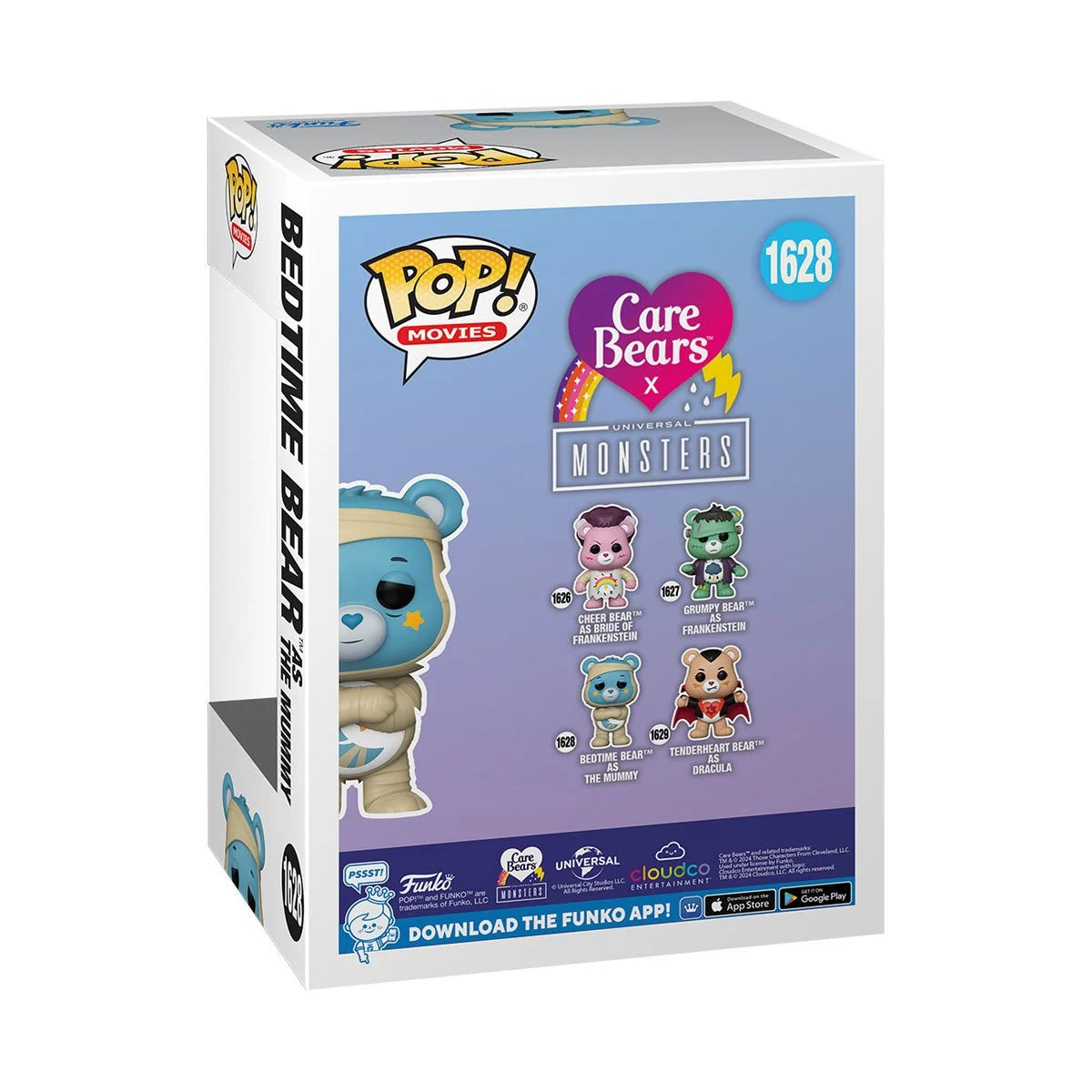 CARE BEARS x UNIVERSAL MONSTERS | Bedtime Bear As The Mummy-Funko-FU81538-Classic Horror Shop