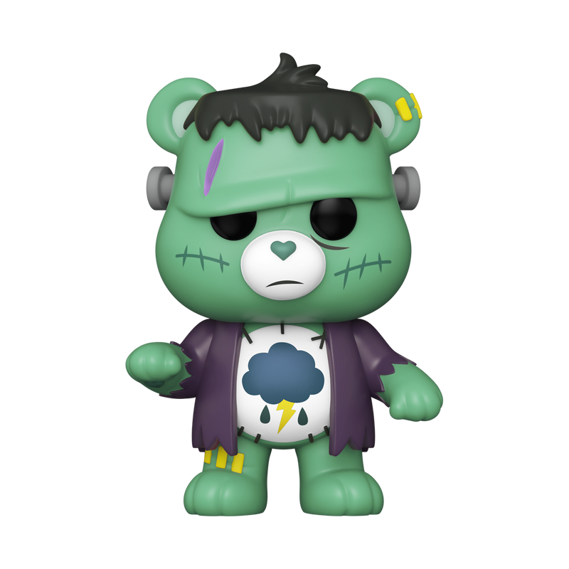 CARE BEARS x UNIVERSAL MONSTERS | Grumpy Bear Frankenstein Pop! #1627-Funko-FU81536-Classic Horror Shop