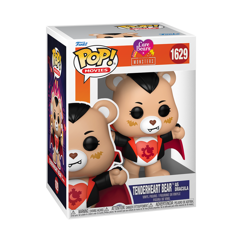 CARE BEARS x UNIVERSAL MONSTERS | Tenderheart Bear As Dracula-Funko-FU81539-Classic Horror Shop