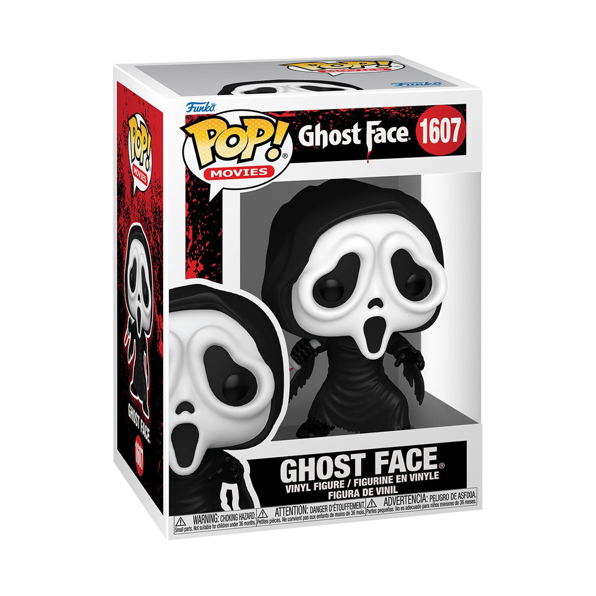 SCREAM | Ghost Face With Knife Funko Pop! #1607-Action Figure-FU80696-Classic Horror Shop