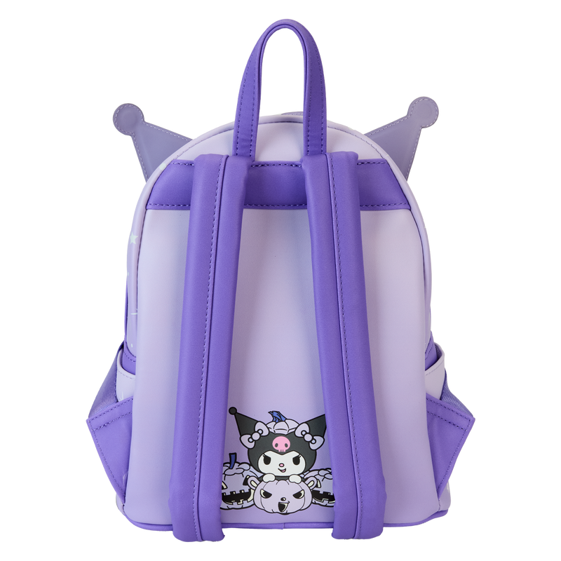 HELLO KITTY - Sanrio Kuromi Pumpkin Loungefly Mini Backpack-Bag-LFSANBK0537-Classic Horror Shop