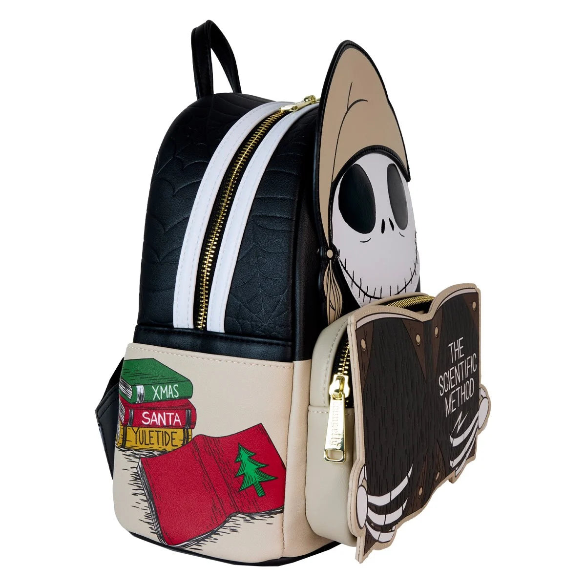 NIGHTMARE BEFORE CHRISTMAS | Jack Skellington Scientific Method Loungefly Mini Backpack-Bag-LFWDBK3715-Classic Horror Shop