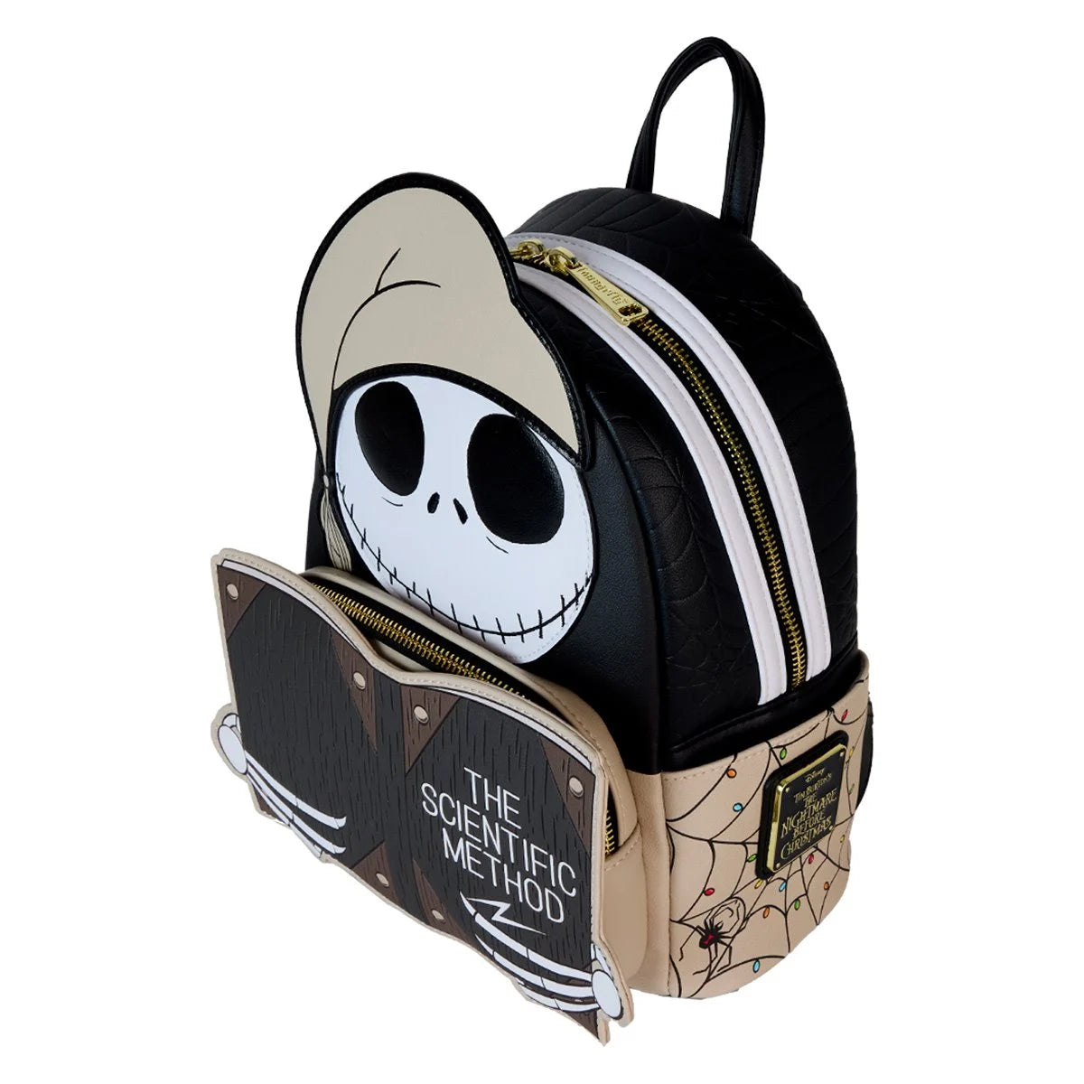 NIGHTMARE BEFORE CHRISTMAS | Jack Skellington Scientific Method Loungefly Mini Backpack-Bag-LFWDBK3715-Classic Horror Shop