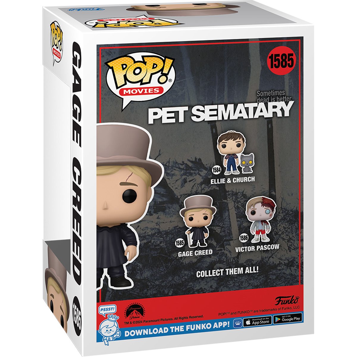 PET SEMATARY | Gage - Funko Pop! Vinyl Figure #1585-Funko-FU80712-Classic Horror Shop