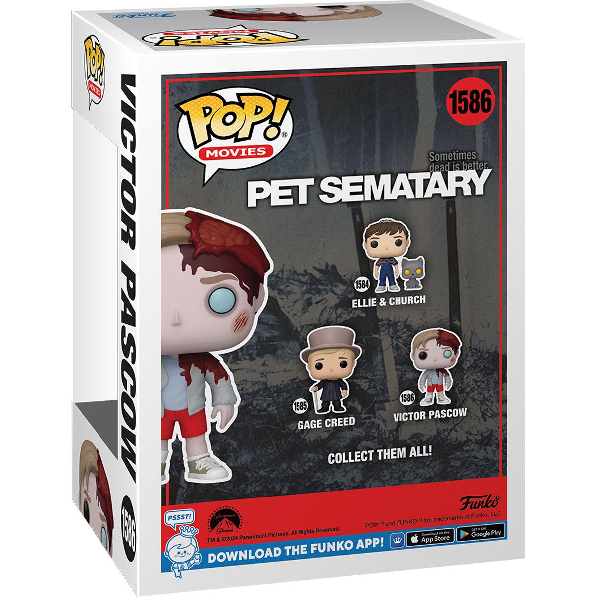 PET SEMATARY | Victor Pascow - Funko Pop! Vinyl Figure #1586-Funko-FU80713-Classic Horror Shop