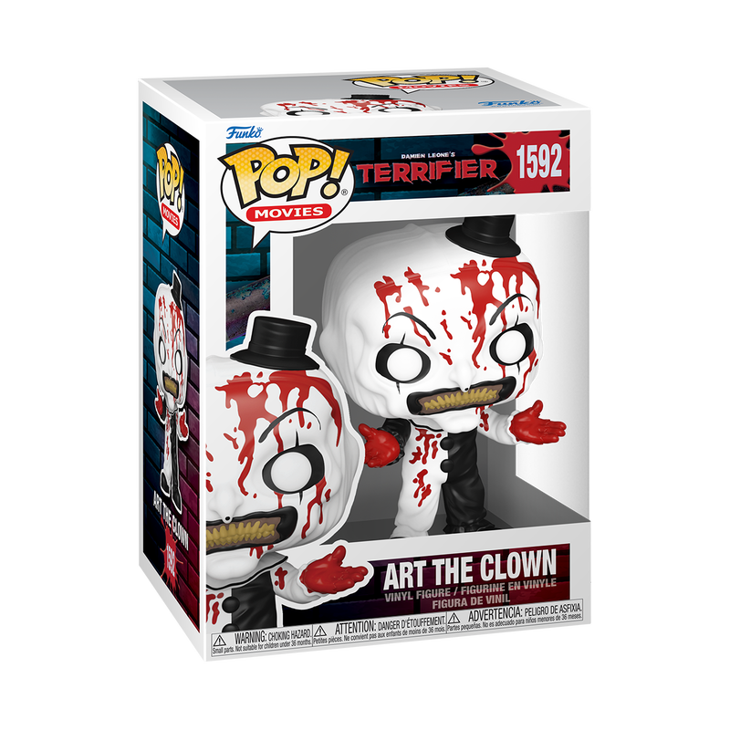 TERRIFIER 2 | Art The Clown Bloody #1592 Funko Pop! Vinyl Figure-Funko-FU80707-Classic Horror Shop