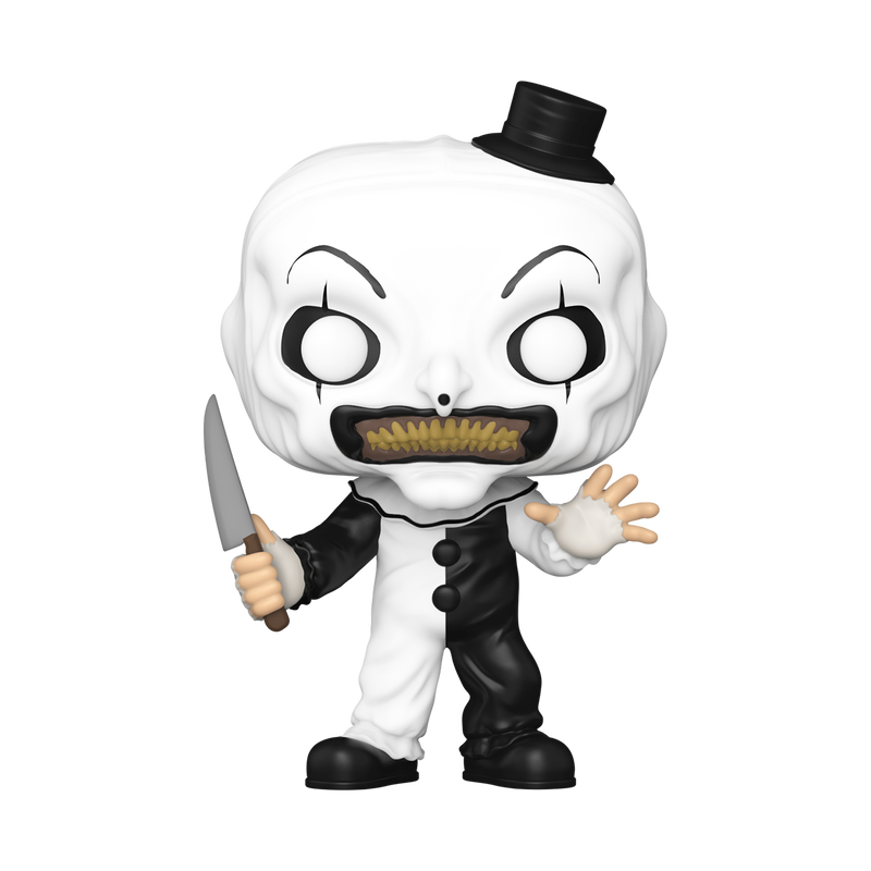 TERRIFIER | Art The Clown with Knife Funko Pop! Vinyl Figure #1590-Funko-FU80705-Classic Horror Shop