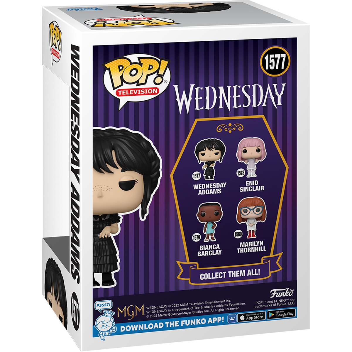 ADDAMS FAMILY | Wednesday Rave'n Dance Pop! Vinyl Funko #1577-Funko-FU83316-Classic Horror Shop