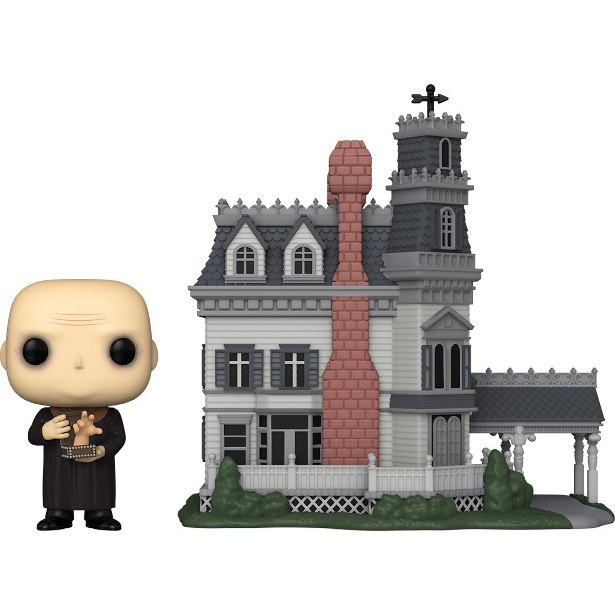 THE ADDAMS FAMILY | Uncle Fester & Addams Family Mansion Pop! Town #40-Funko-FU81208-Classic Horror Shop