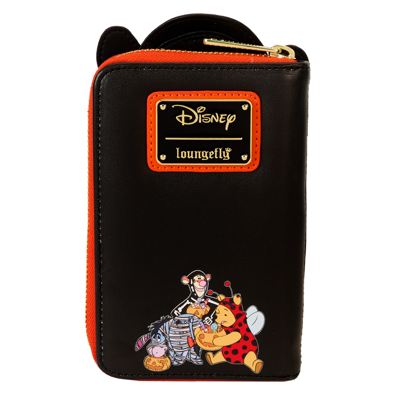 DISNEY - Winnie The Pooh Skeleton Tigger Glow Zip Around Loungefly Wallet-Wallet-LFWDWA3132-Classic Horror Shop