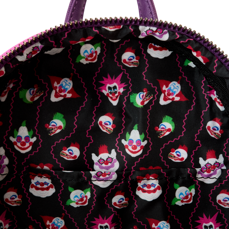 KILLER KLOWNS FROM OUTER SPACE - Jumbo Loungefly Glow Mini Backpack-Bag-LFKKLBK0005-Classic Horror Shop