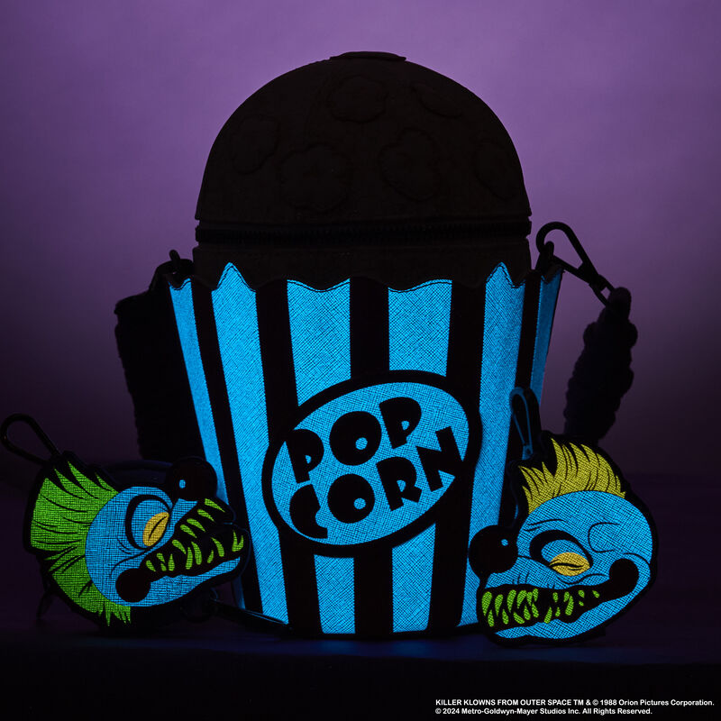 KILLER KLOWNS FROM OUTER SPACE - Scented Glow Crossbody Bag With Coin Bag-Bag-LFKKLTB0001-Classic Horror Shop