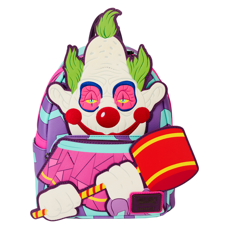 KILLER KLOWNS FROM OUTER SPACE - Jumbo Loungefly Glow Mini Backpack-Bag-LFKKLBK0005-Classic Horror Shop