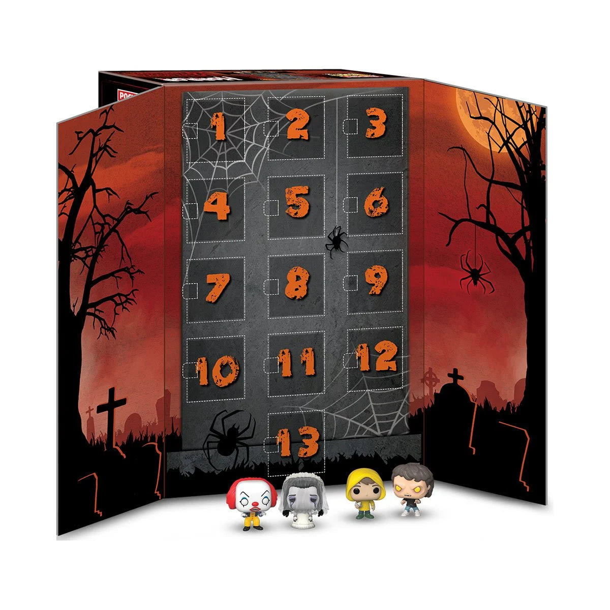 Pocket Pop! Horror 13-Day Spooky Countdown Calendar-Funko-72360-Classic Horror Shop