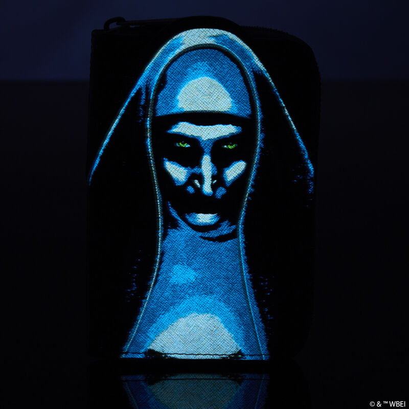 THE NUN | Loungefly Glow Zip Around Wallet-Wallet-LFNUNWA0001-Classic Horror Shop