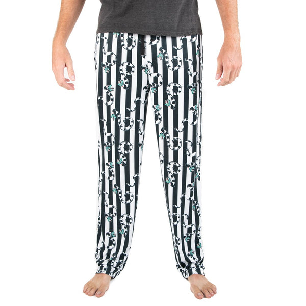 Bioworld Beetlejuice All Over Print Sleep Pants S